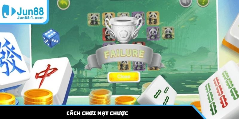 Cách chơi mạt chược