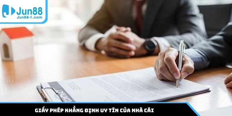 Giấy phép khẳng định uy tín của nhà cái