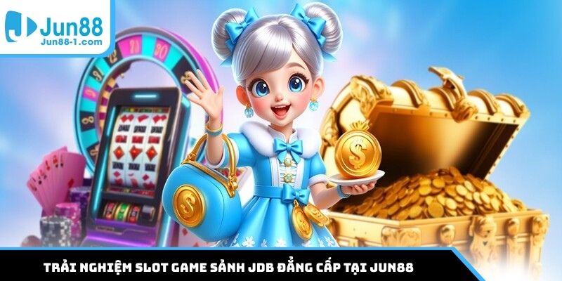 Trải nghiệm slot game sảnh JDB đẳng cấp tại Jun88