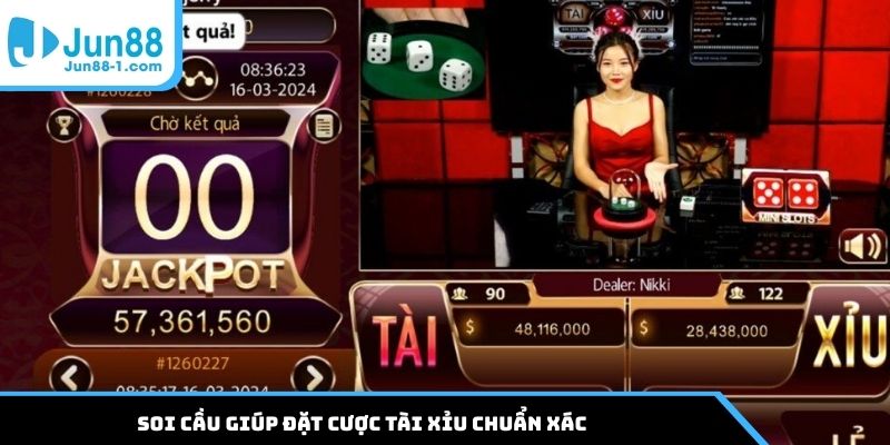 Soi cầu giúp đặt cược Tài Xỉu chuẩn xác